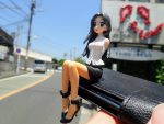 ソーダ水の中を貨物船が通る